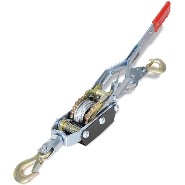 vidaXL Dragblock 1815 kg med 2 växlar
