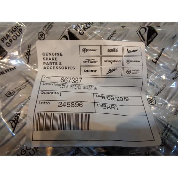 bakbromsspak skoter piaggio 50 typhoon 2018 aprilia 125 150 sr motard 667387