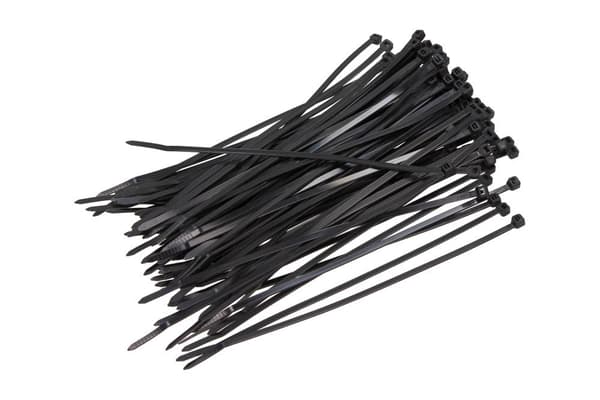 MAXGEAR PLASTIKBAND 4X200 (100 STK.) SORT