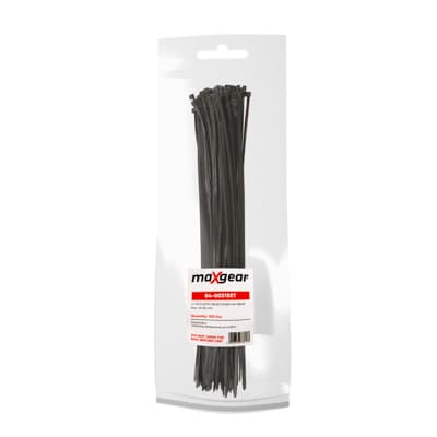 MAXGEAR PLASTIKBAND 5X450 (100 STK.) SORT