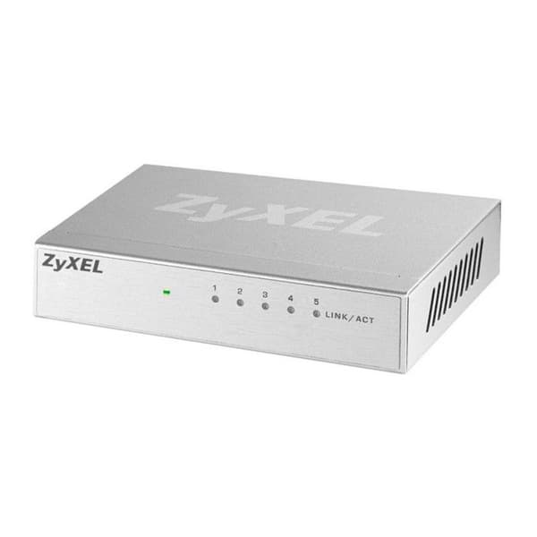 ZYXEL GS-105B v3 5-portars Ethernet-switch - 2 lager stöds - Twisted Pair - Desktop