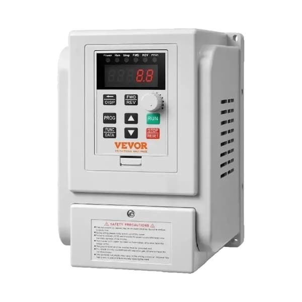 VEVOR 2.2KW VFD Inverter, 3HP Motorhastighedsregulator, 220V 3-faset output