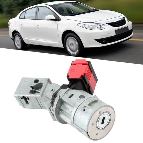 Duokon Tändningslås Tändningslås Cylinderstartbrytare med nyckel 7701208408 Passa
