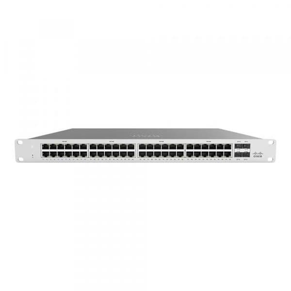 Cisco Meraki Cloud Managed MS320-24 Managed Switch 24 x 10-100-1000 + 4 x SFP+ Rackmonterbar Vit