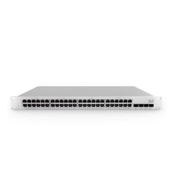 Cisco MS210-48LP-HW nätverksswitch Managed L3 Gigabit Ethernet (10/100/1000) Silver 1U Ethernet-anslutning, stöder Silver