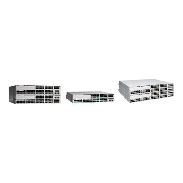 - Cisco - Cisco Catalyst 9300X - Network Essentials - Switch - C3 - Managed - 48 x 100/1000/2.5G/5G/10GBase-T - Rackmonterbar