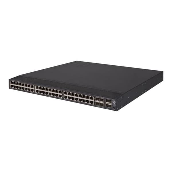 HPE FlexFabric 5700-48G-4XG-2QSFP+ Managed C3 Switch 48 x 10-100-1000 + 4 x 10 Gigabit Ethernet SFP+ - 1 Gigabit Ethernet SFP+...- USED Svart