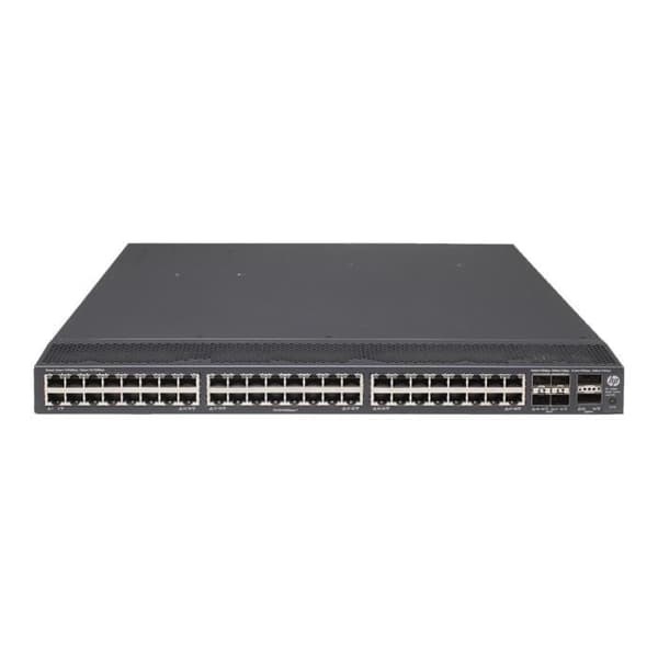 HPE 5900AF-48G-4XG-2QSFP F-B Bundle C3 Managed Switch 48 x 10-100-1000 + 4 x 10 Gigabit Ethernet - 1 Gigabit Ethernet SFP+ + 2...- USED