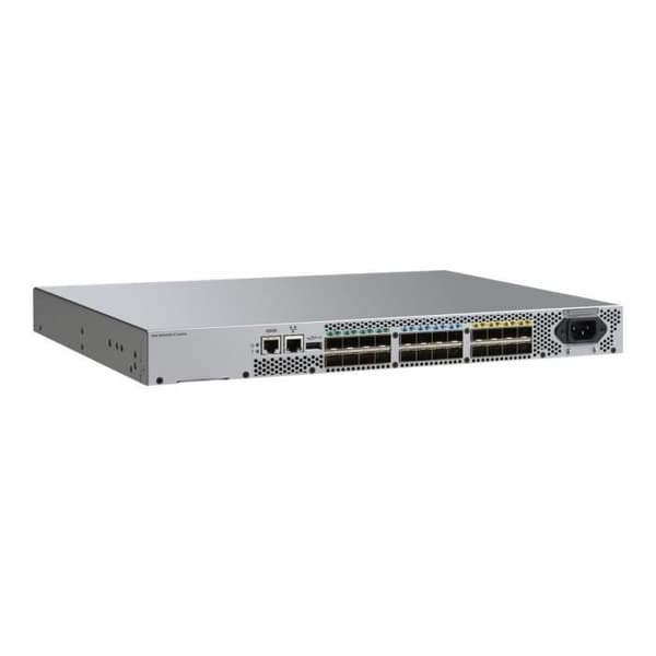 - Hewlett Packard Enterprise - HPE StoreFabric SN3600B - Switch - Managed - 8 x 32 Gb Fiber Channel SFP+ + 16 x 32 Gb Fiber Channel