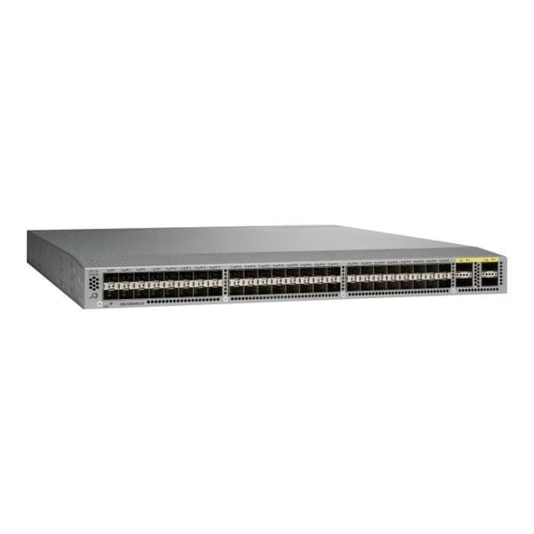 Cisco Nexus 3064-X C3 Switch Managed 48 x SFP+ + 4 x QSFP+ (bypass-kompatibel) rackmonterbar Grå