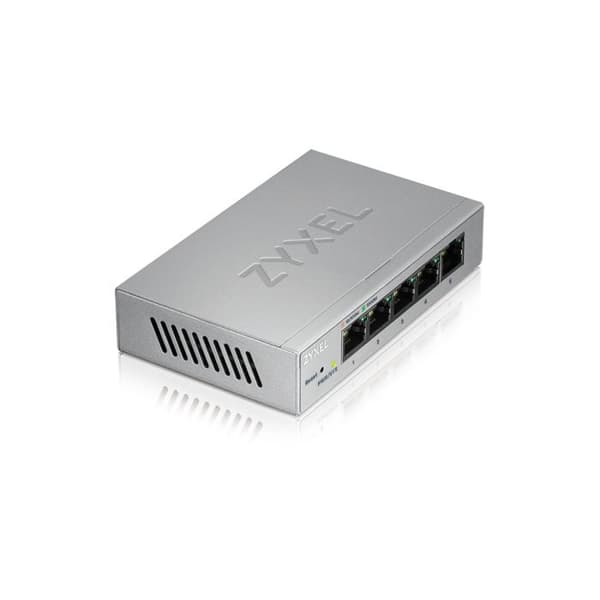 ZYXEL GS1200-5 5-portars hanterbar Ethernet-switch - 2 lager stöds - Twisted Pair - Desktop