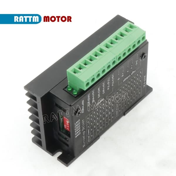 Stepper Motor Driver TB6600, 4A Strøm, 9-42VDC Spænding, 16 Mikro-Stepping