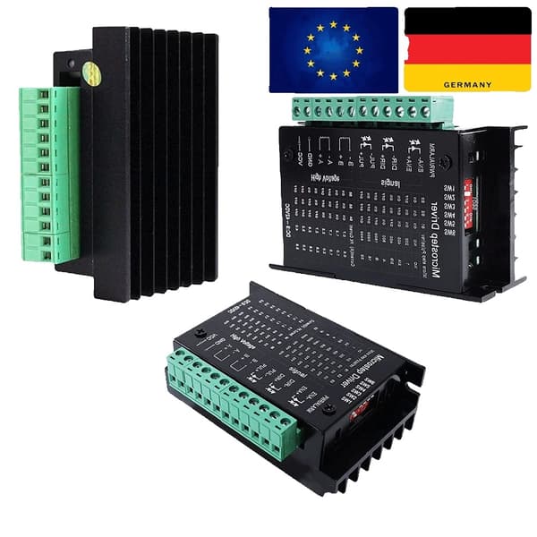 Stepper Motor Driver TB6600, 4A Strøm, 9-42VDC Spænding, 16 Mikro-Stepping