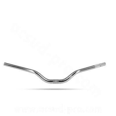 polerat aluminiumstyre streetbike oversize för skoterstam