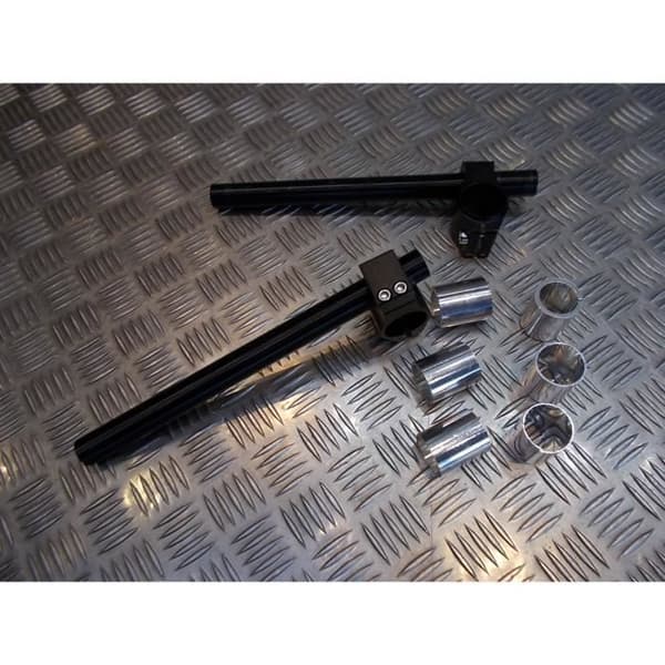 par styret armband svart universell anpassningsbar justerbar från 24 mm till 31 mm motorcykel racing cafe racer racing krets ...