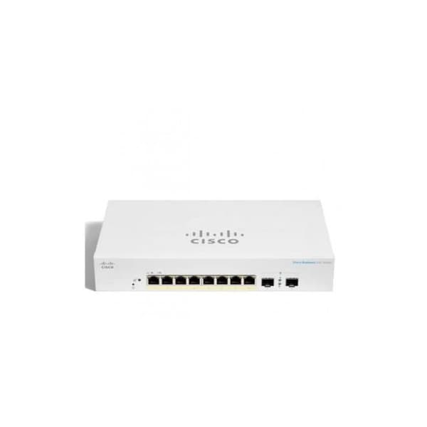 Cisco CBS250-24P-4X-EU Smart 24-portars GE, PoE+ 195W, 4x10G SFP+ Silver
