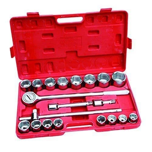 Hilka 4102102 3-4 Dr-Set med metrisk hylsa - 21 delar