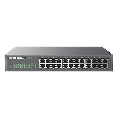 GRANDSTREAM GWN7703 24-PORTAR OHANTERAD SWITCH Svart