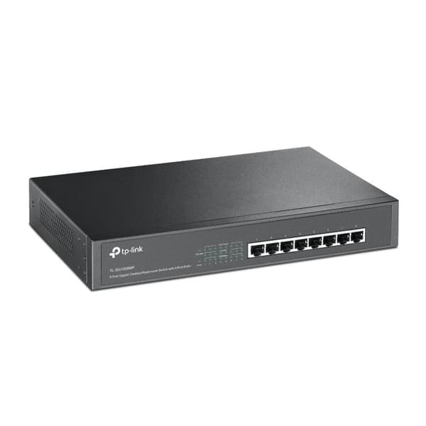 TP-LINK TP-LINK TL-SG1008MP 8-portars Ethernet-switch - 2 lager stöds - Twisted Pair