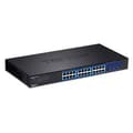 Miniatyrbild 2 av 3: TRENDNET TEG-30284 24-portars Hanterbar Ethernet-switch - 2 lager stöds - Modulär - Fiberoptisk