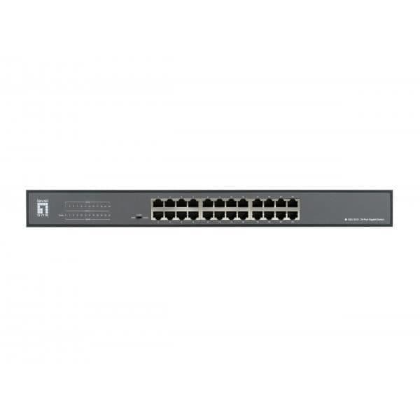Gigabithastigheter - ta din data till nästa nivå GEU-2431 är en 24-portars Gigabit Ethernet-switch som ger dig