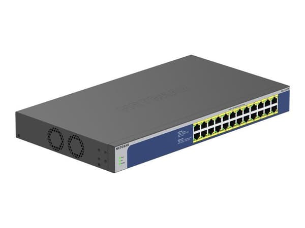 NETGEAR GS524PP Switch - ohanterad - 24 x 10/100/1000 (PoE+)