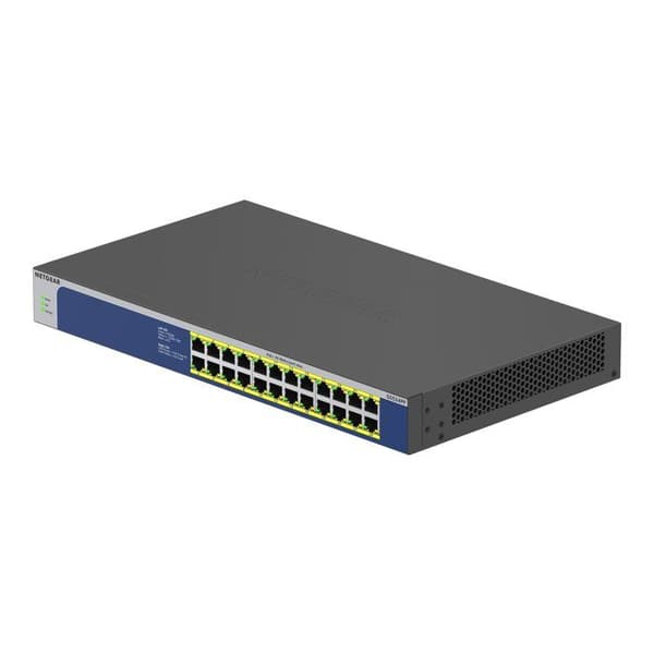 NETGEAR GS524PP Switch - ohanterad - 24 x 10/100/1000 (PoE+) Grå