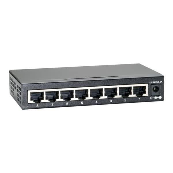 Level One GEU-0822 - Switch - 8 x 10-100-1000 - Desktop