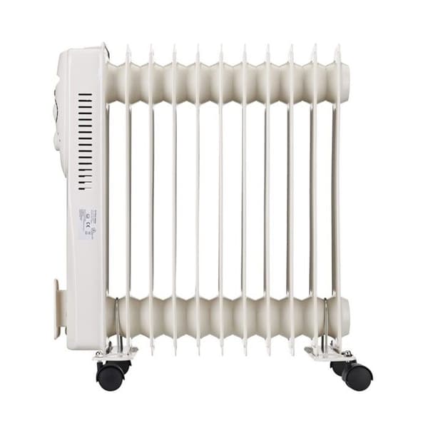 OUTLET Extralink EX.30622 elektrisk radiator Inomhus Vit 2500 W Elektrisk oljeradiator