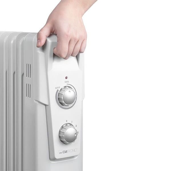 Oljefylld kylare 9R 2000W Clatronic RA 3736 Vit