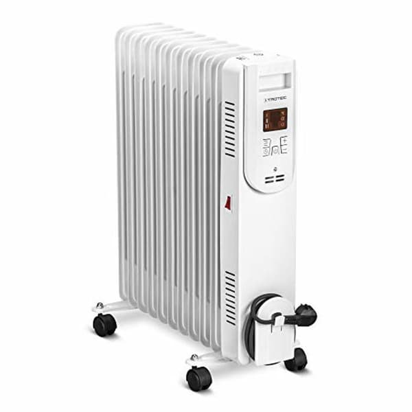 TROTEC TRH 26 E oljebadsradiator - Värme - 2500 W - 3 steg - Termostat