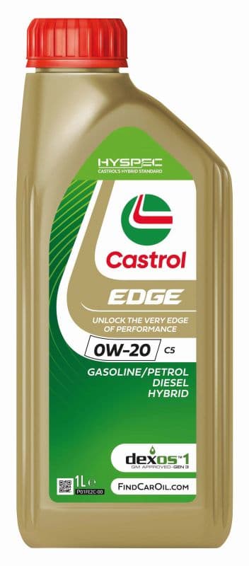 CASTROL OLJA 0W20 1L EDGE / SP / C5/C6 / GF-6 / DEX1 GEN3 / STJLR.03.5006 / 229.71 / MS-6395 / M2C947-B1 / 9.55535-GSX / OV 040 1547-A20
