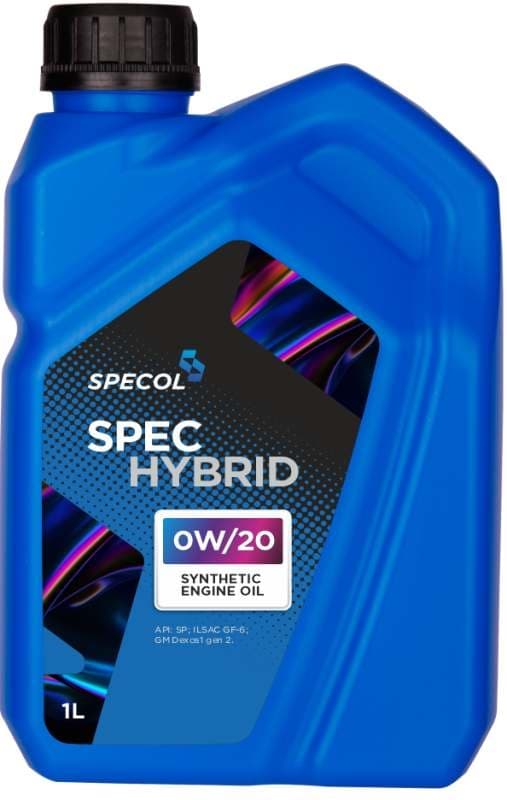 SPECOL ÖLJY 0W20 1L SPEC HYBRID / SP / DEX1 GEN2 / GF-6