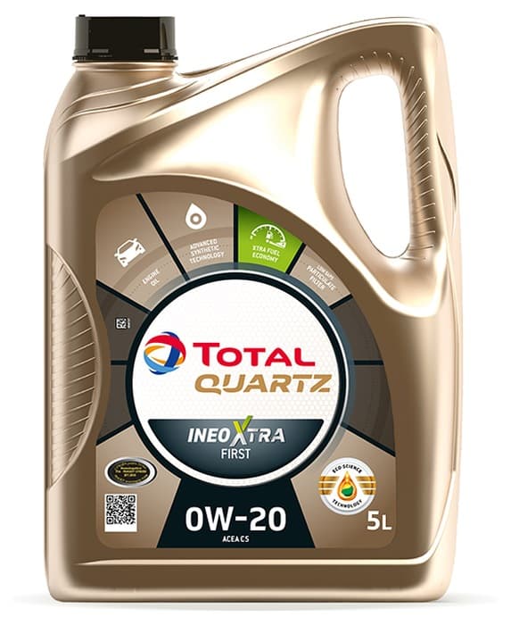TOTAL OLIE 0W20 5L INEO QUARTZ XTRA FIRST C5/ B71 2010