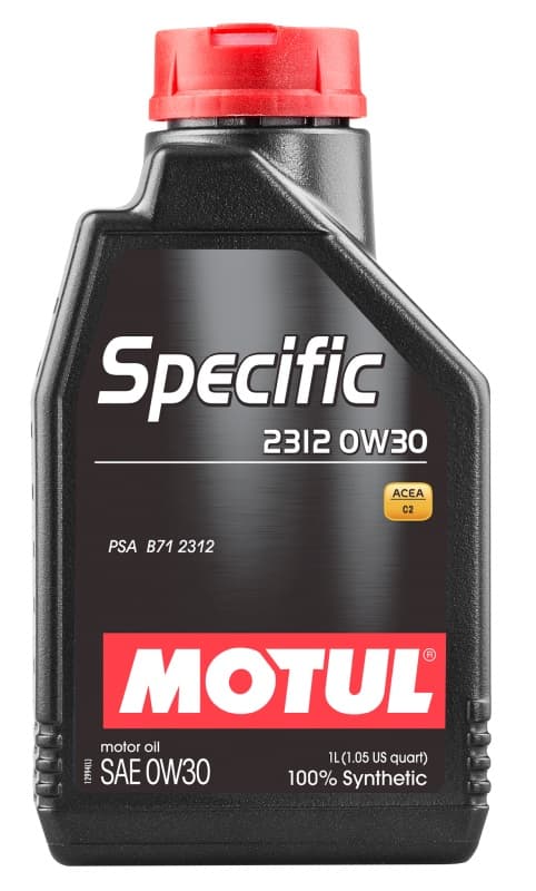 MOTUL OLIE 0W30 1L SPECIFIK 2312/ PSA B712312/ DPF C2