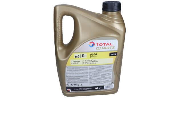 TOTAL QUARTZ ÖLJY 0W30 4L 9000 ENERGY A3/B4 / SL/CF / 229,5 / 502,00 505,00 / GM-LLA025/B025