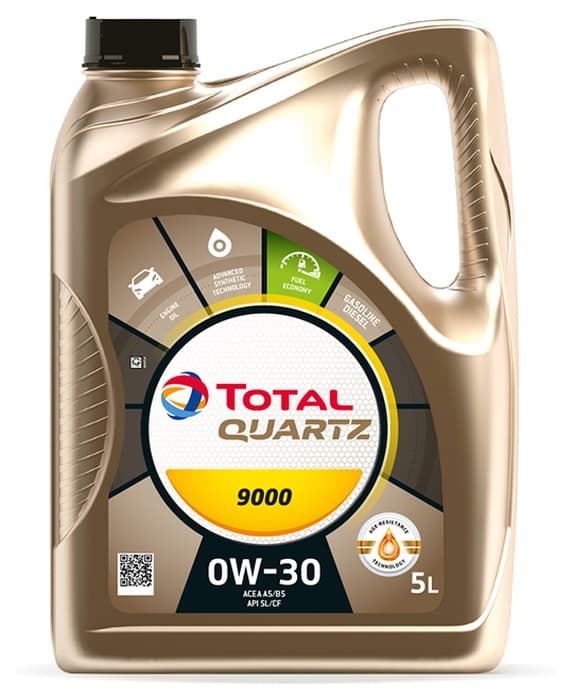 TOTAL QUARTZ ÖLJY 0W30 5L 9000/ VCC 95200377/ A7/B7/ SL/ RN0700
