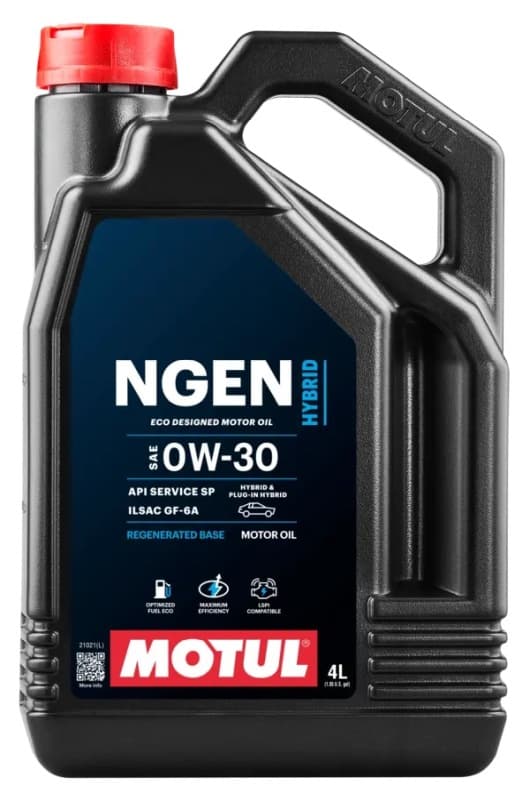 MOTUL OLIE 0W30 4L NGEN HYBRID