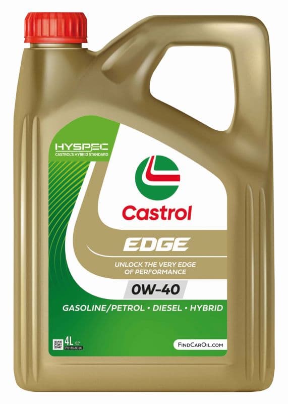 CASTROL OLIE 0W40 4L EDGE SPORT TITANIUM / C3 / SP / LL04 / 229.31 229.51 226.5 / 9.55535-S2 / RN0700/0710