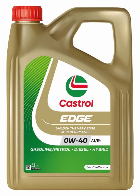 CASTROL OLJA 0W40 4L EDGE A3/B4 / SP / LL01 / 229.3 229.5 / 502.00 505.00 / RN0710 / WSS -M2C937-A