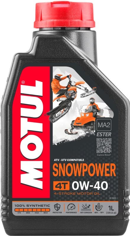 MOTUL OLIE 0W40 1L 4T SNOWPOWER