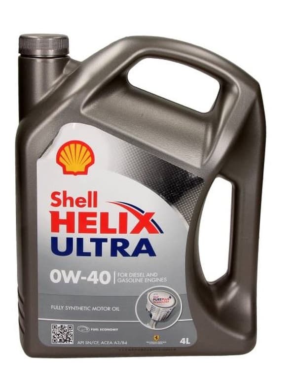 SHELL ÖLJY 0W40 4L HELIX ULTRA / A3/B4 / SN PLUS / 502.00 505.00 / 229.5 226.5 / RN0710
