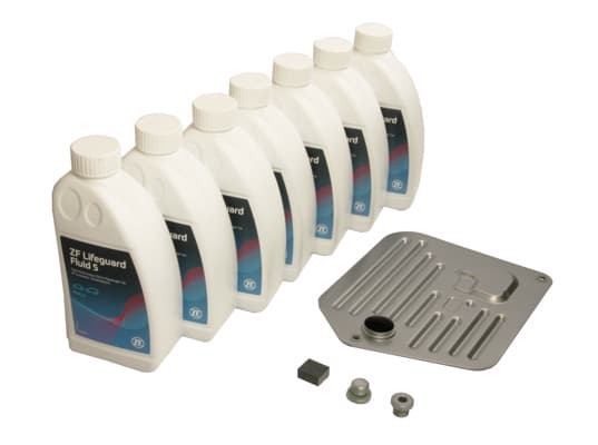 ZF PARTS AUTOMAATTIVAIHTEISTON ÖLJYNVAIHTOSARJA BMW 5/7/8/X5 3.5-4.6 96-04 ÖLJYLLÄ