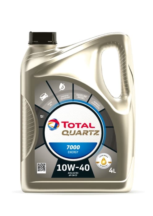 TOTAL QUARTZ ÖLJY 10W40 4L 7000 ENERGY A3/B4 / SN/CF / 229.1 / 501.01 505.00