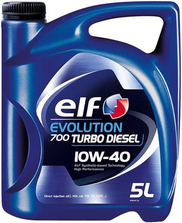ELF OIL 10W40 5L EVOLUTION 700 TURBO DIESEL / A3/B4 / 229,1 / 501,01 505,00