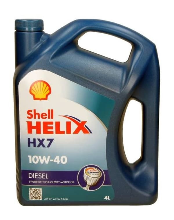 SHELL OLIE 10W40 4L HELIX DIESEL HX7/ 505.00/ 229.3