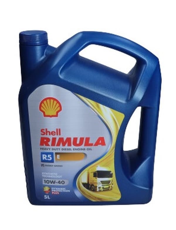 SHELL ÖLJY 10W40 5L RIMULA R5 E / E7 / M3275-1 / 228.3 / VDS-3 / RLD-2 / KUORMA-AUTOJEN