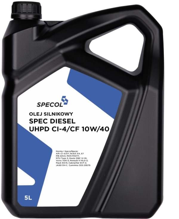 SPECOL OLIE 10W40 5L SPEC DIESEL UHPD CI-4/CF / E4/E7 / 228.5 / VDS-3 / RLD-2 / LDF-2 / M3277