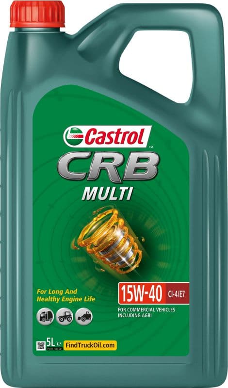 CASTROL ÖLJY 15W40 5L CRB MULTI CI-4 / E7 / 228.3 / M3275-1 / VDS-3 / RLD-3