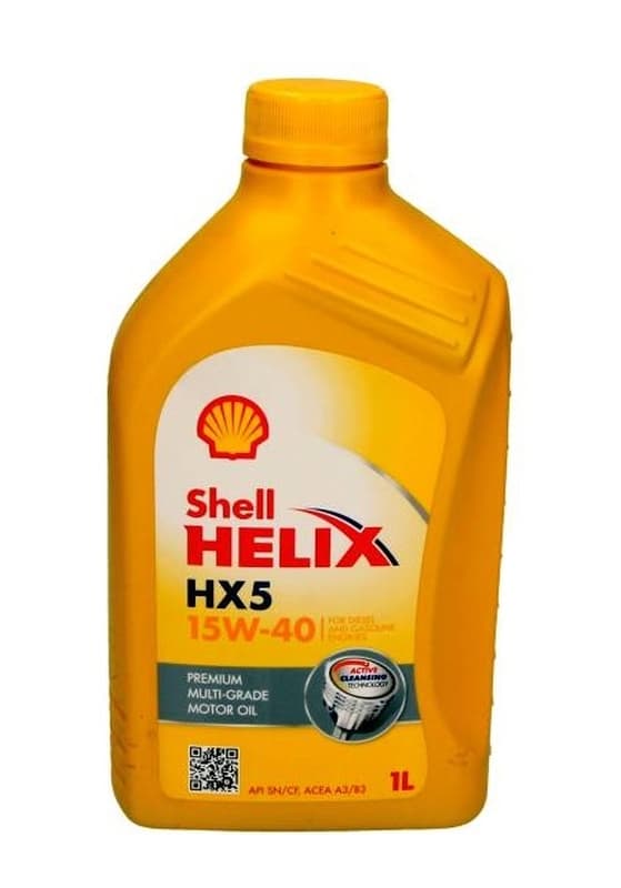 SHELL ÖLJY 15W40 1L HELIX HX5 SL/CF